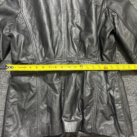 Vintage new york company leather coat - Picture 6 of 6